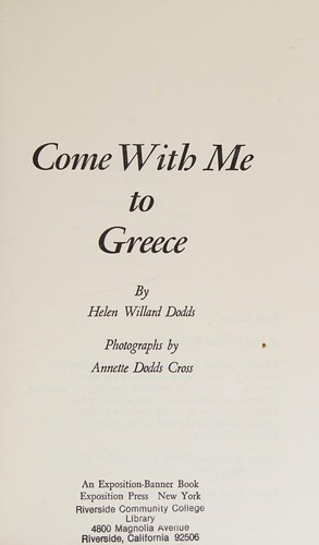 Come with me to Greece