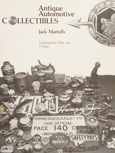 Antique automotive collectibles