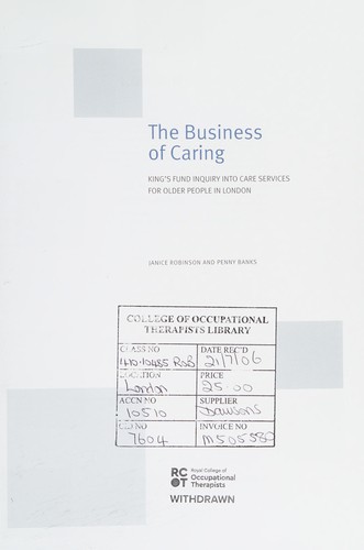 The business of caring