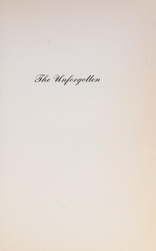 The unforgotten