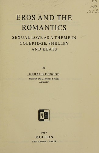 Eros and the romantics