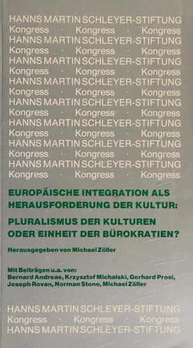 Europäische Integration als Herausforderung der Kultur
