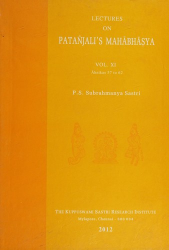 Lectures on Patañjali's Mahābhāṣya