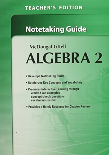 McDougal Litell's Algebra 2