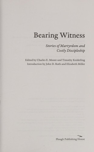 Bearing witness