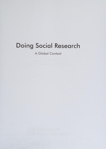 Doing Social Research