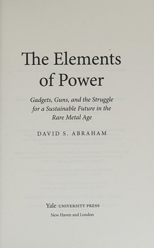 The elements of power
