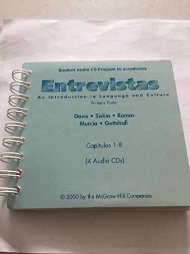 Student Audio CD Program  to accompany Entrevistas
