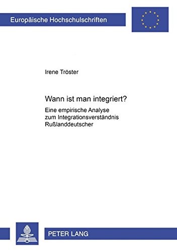 Wann ist man integriert?