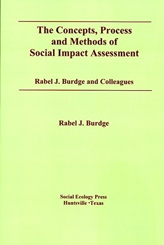 The concepts, process, and methods of social impact assessment