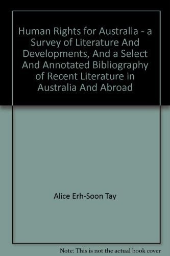 Human rights for Australia