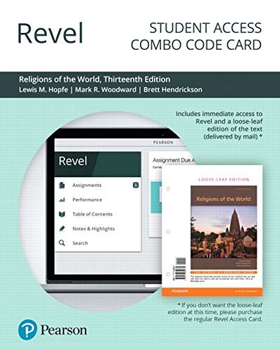 Revel for Religions of the World --Combo Access Card