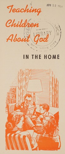 Teaching children about God in the home