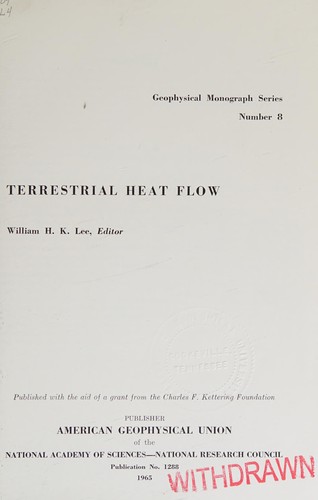 Terrestrial heat flow