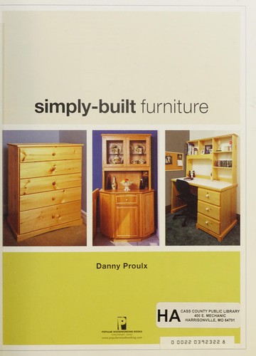 Simply-built furniture