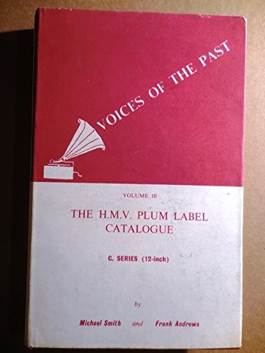 His master's voice recordings, plum label "C" series (12 inch)