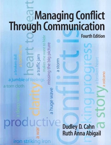 Managing conflict through communication