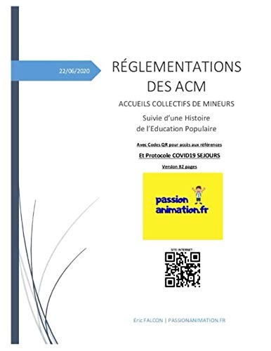 Reglementations ACM Accueils Collectifs de Mineurs