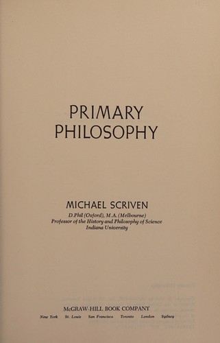 Primary philosophy