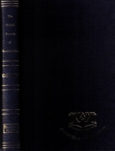 Biblical Doctrine of Reconciliation Replacement Book