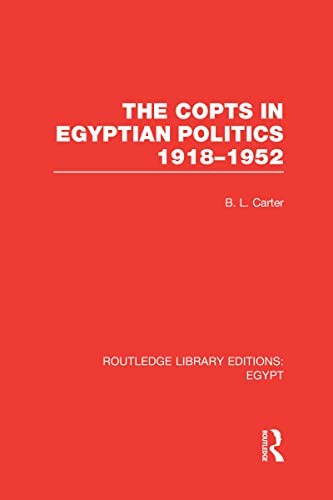 Copts in Egyptian Politics, 1918-1952
