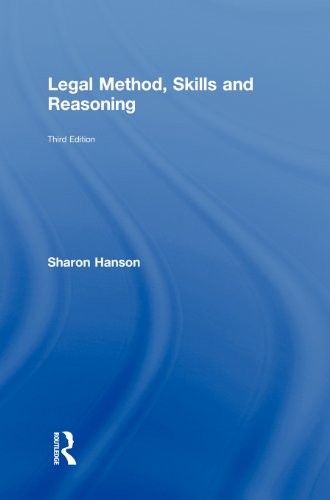 Legal method, skills, and reasoning