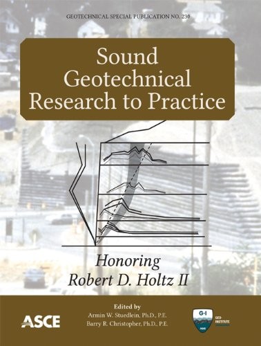 Sound geotechnical research to practice
