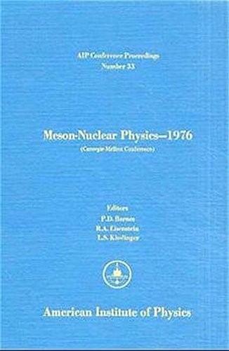 Meson-nuclear physics, 1976