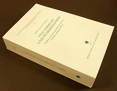 Vita communis und Pfarrseelsorge