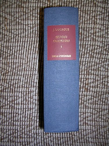 Oeuvres complètes