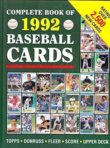 The Complete Book of 1992 Baseball Cards