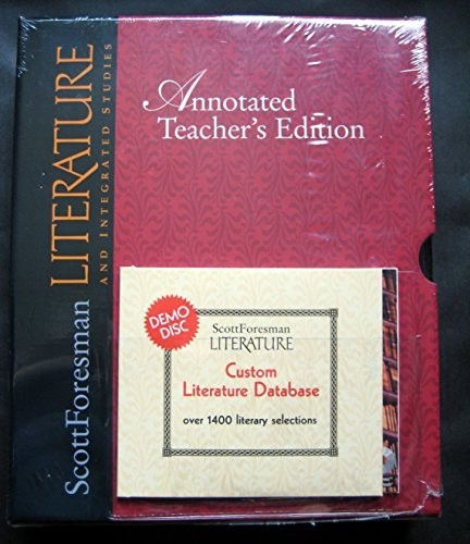 Annotated Teacher's Edition - Scott Foresman Literature & Integrated Studies - Grade 8 (Volumes 1 & 2)