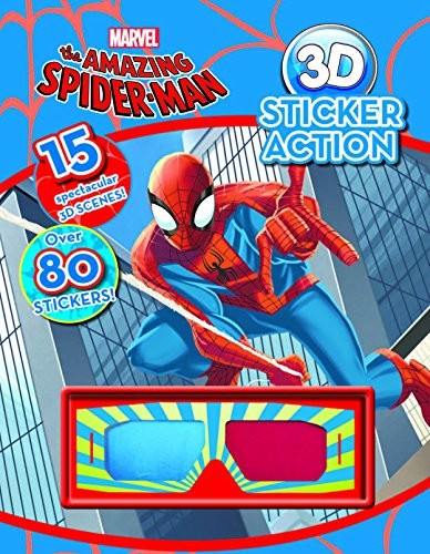 MARVEL THE AMAZING SPIDER-MAN 3D STICKER (Marvel 3d Sticker Scene)