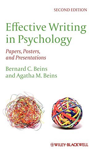 Effective writing in psychology
