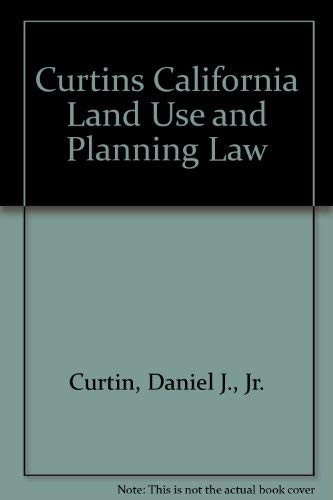 Curtins California Land Use and Planning Law