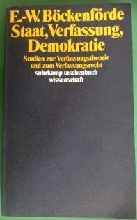 Staat, Verfassung, Demokratie