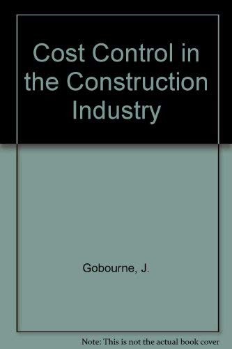 Cost control in the construction industry