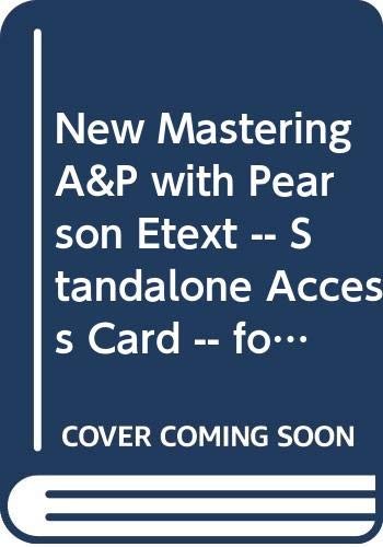 Modified MasteringA andP with Pearson eText -- Standalone Access Card -- for Human Anatomy and Physiology Laboratory Manuals