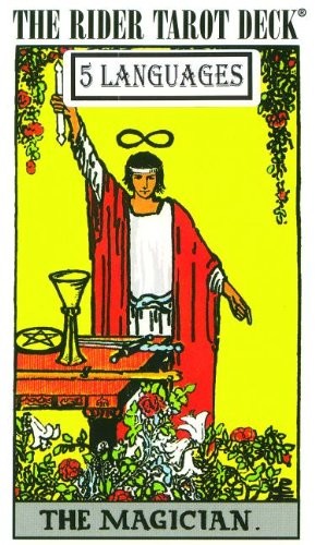 Rider-Waite Tarot Deck Five Language