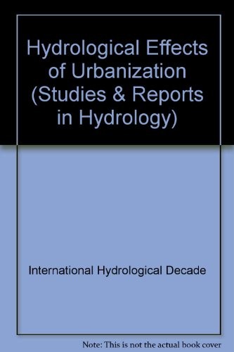 Hydrological effects of urbanization