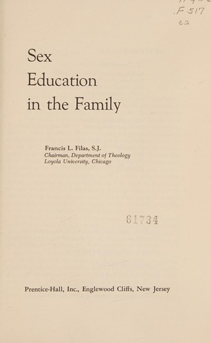 Sex education in the family