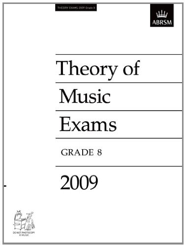 Theory of Music Exams, Grade 8, 2009