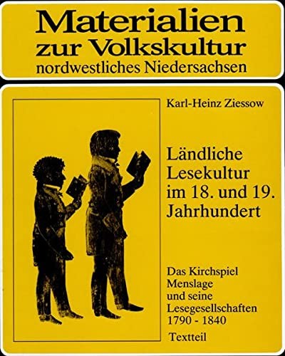 Ländliche Lesekultur im 18. und 19. Jahrhundert