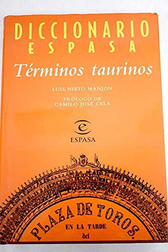 Diccionario Espasa términos taurinos