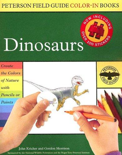 Peterson Field Guide Color-In Books