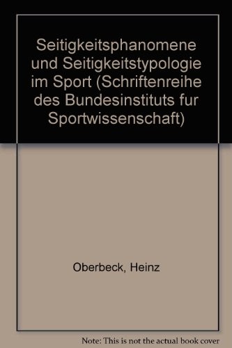 Seitigkeitsphänomene und Seitigkeitstypologie im Sport
