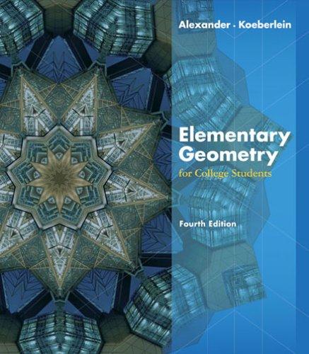 Elementary Geometry for College Students