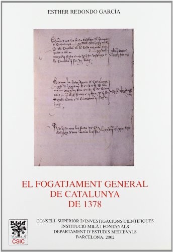El fogatjament general de Catalunya de 1378