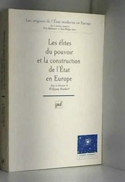 Élites du pouvoir et construction de l'État
