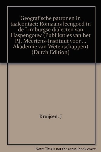 Geografische patronen in taalcontact